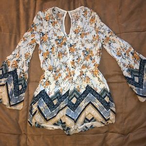 Floral Romper